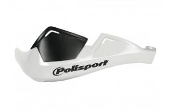 Handbary na kierownicę 22 mm Polisport Evolution Integral w zestawie kit montażowy kolor biały