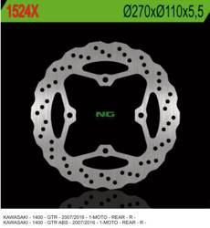 NG Tarcza hamulcowa tył KAWASAKI GTR 1000 07-18