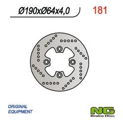 NG Brake disc rear SUZUKI KATANA 50 99-03