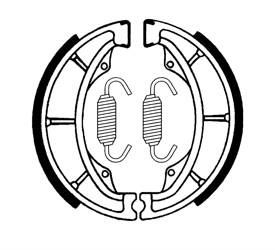 TRW Lucas SZCZĘKI HAMULCOWE (130X28MM)