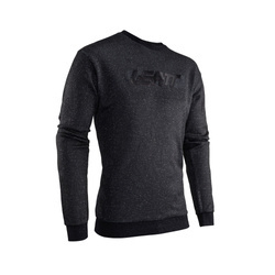 Pulover bărbătesc LEATT SWEATER, culoare neagră.