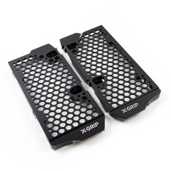 X-GRIP Osłony chłodnicy (komplet) Beta RR 125/480 '20-'23 X-GRIP, Kolor czarny
