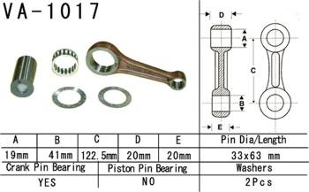 Vesrah Korbowód HONDA TRX 450 FOURTRAX FOREMAN 95-01