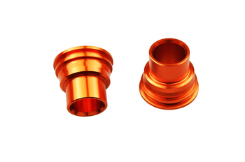 SCAR Tulejki dystansowe koła tylnego KTM 85 SX '12-'23, 125 - 450 SX / SXF '03-'12, 125 - 500 EXC / EXCF / TPI '03-'23 kolor pomarańczowy