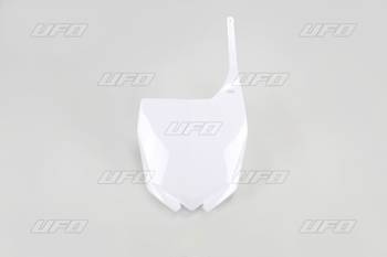 Plastron UFO na przód Yamaha YZ 125 / 250 '02-'14 RESTYLING kolor biały