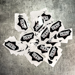 Naklejka TRZYMAJ GAZ