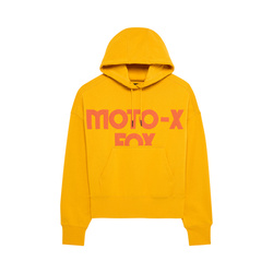Bluza Z Kapturem Fox Lady Moto-X Oversized Fleece Po  żółty
