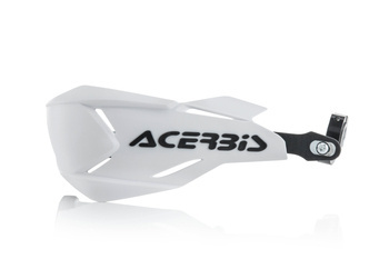 Acerbis X-Factory handbary z metalowym rdzeniem w kolorze czarno-białym (w zestawie kit montażowy)
