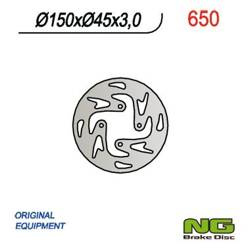 NG Brake disc rear GAS GAS TXT