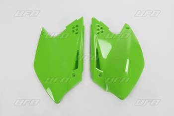 Boczki Tylne UFO do Kawasaki KXF 250 '06-'08 kolor zielony