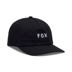 Czapka z daszkiem Fox Wordmark kolor czarny, biały