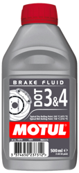 Płyn hamulcowy Motul DOT3 & DOT4 500ML