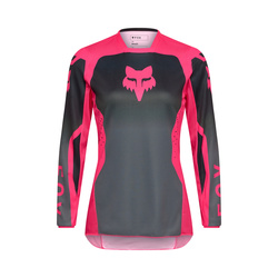 Bluza cross damska Fox Lady 180 Shield  czarny różowy