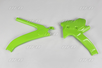 Osłony Ramy Kawasaki KX 125 / 250 '94-'99 UFO - Kolor Zielony