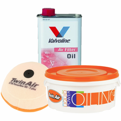 Twin Air Filtr powietrza KTM SX 125/144/250 07-10, EXC 125/250/300 08-11, HUSABERG TE 125/250/300 11-12