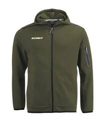 Kenny Racing Bluza z kapturem CORE KAKI kolor zielony