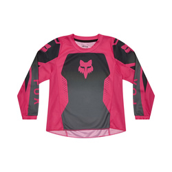 Bluza cross Junior Fox Girls 180 Shield  czarny różowy