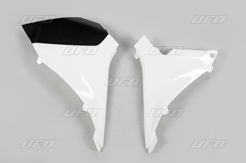 Osłona Filtra Powietrza UFO Klapka Airboxa KTM SX SX 125/150/250 2012/SX-F 250/350/450 2011-2012, kolor biały