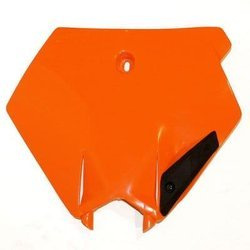 Plastron UFO do KTM SX '03-'06 / EXC '03-'07 / Pole numerowe przód kolor pomarańczowy