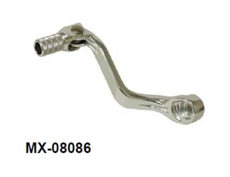 Dźwignia zmiany biegów z kutego aluminium KTM SX 65 '09-'23, XC 65 '09, Husqvarna TC 65 '17-'23, srebrny