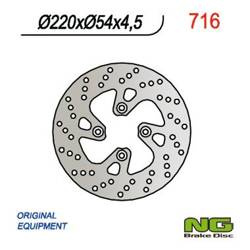 NG Tarcza hamulcowa przód YAMAHA MAJESTY 125 98-09 / MBK 125/150/180