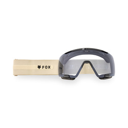 Gogle cross Fox Pure Vue Black Clear  biały