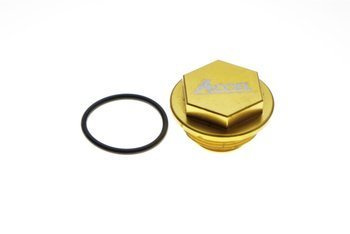 Accel/Złota Pokrywa Pompy Hamulcowej Tył/KTM Brembo/2004-2013