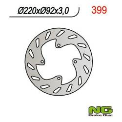 NG Tarcza hamulcowa przód YAMAHA TTR 125 00-03 / TTR R LWE/LEM 18-21 / DT 50LC 98-