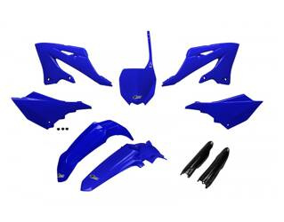 UFO Komplet plastików [w zestawie osłony na lagi] dla Yamaha YZ 125 / 250 '22-'24 kolor czarny