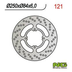 NG Brake disc rear SUZUKI GS 500E/F 89-08 GSX 600/750 F 89-97