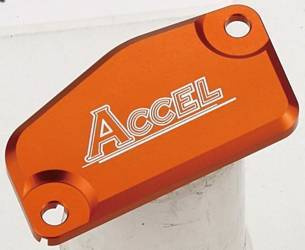 Accel/Pomarańczowa Pokrywa Przód Pumpy Hamulcowej/KTM SX/EXC do 2013/Brembo