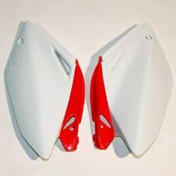 UFO Boczki tylne do Honda CRF 250R '04-'05 kolor biały