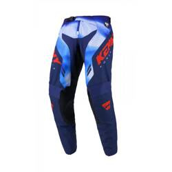 Kenny Racing Spodnie na crossa FORCE FOG BLUE kolor niebieski,czerwony