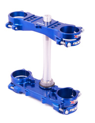X-TRIG Półki XTRIG ROCS Tech Triple Clamps YAMAHA YZ 250 '15-'23; FANTIC XX 250 '21-'24 [offset 25mm] kolor niebieski