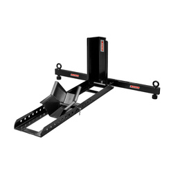 BIKETEC OM Uniwersalny stojak z ramionami uchwyt przedniego koła z kołyską do transportu motocykla Kolor czarny 90x40x90cm