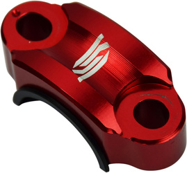 SCAR Uniwersalna obejma uchwyt dźwigni hamulca, sprzęgła kolor czerwony