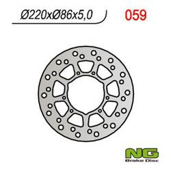 NG Brake disc rear YAMAHA XT 600 E 95-03 / XTZ 660 91-94