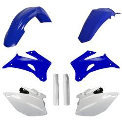 Pełny komplet plastików Yamaha WR 250F '07-'14 / WR 450F '07-'11 Polisport niebiesko,biały