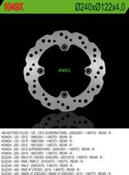 NG Tarcza hamulcowa tył SUZUKI RMZ 450 05-20 / HONDA CR 125 98-99 / CR 250 97-01 / RMZ 250 07-18
