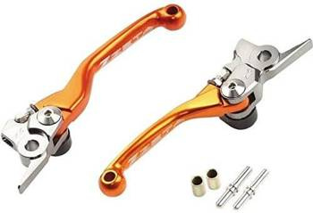 ZETA Zestaw dźwigni sprzęgła i hamulca / Klamki niełamki KTM SX 65/85 Husqvarna TC 65/85 Gas Gas MC 65/85