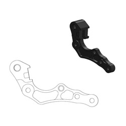 Moto-Master Adapter do tarczy 270mm GASGAS EC 250/300/350 F 21-. HUSQVARNA FE/TE 22-