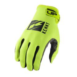 Kenny Racing Rękawiczki na crossa UP NEON YELLOW kolor żółty fluo,czarny