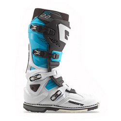 Buty cross Gaerne SG22 kolor BIAŁY / CZARNY / NIEBIESKI
