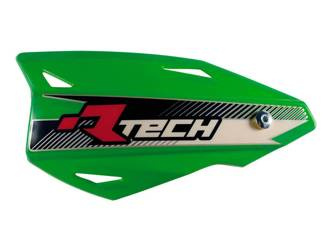 RACETECH OSŁONY RĄK (HANDBARY) VERTIGO CROSS/ENDURO KOLOR ZIELONY (Z MOCOWANIAMI DO KIEROWNICY)