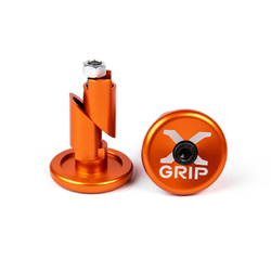X-GRIP Końcówki kierownicy Do otworu o średnicy 12-16,2mm X-GRIP, Kolor pomarańczowy