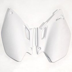 Boczki Tylne UFO dla Yamaha YZF 250 / 450 '03-'05 kolor biały