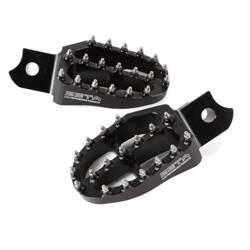 ZETA Podnóżki aluminiowe Suzuki RM-Z 250 10-24 / RM-Z 450 08-24 kolor czarny