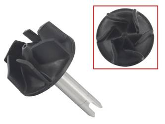 Wałek i wirnik pompy wody Yamaha YFM 550 GRIZZLY 09-14 YFM 700 GRIZZLY 07-15 /YxC/YxM 700V VIKING 14-18 / YxR 700 RHINO 08-13  BRONCO