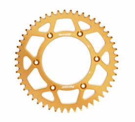 Supersprox Pinion spate aluminiu [51 de dinți] Yamaha YZ / YZF '99-'18 [JTR251.51] culoare: auriu