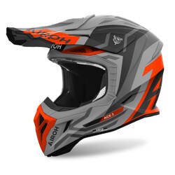 Airoh Aviator Ace 2 Ground helmet grey, orange / matte